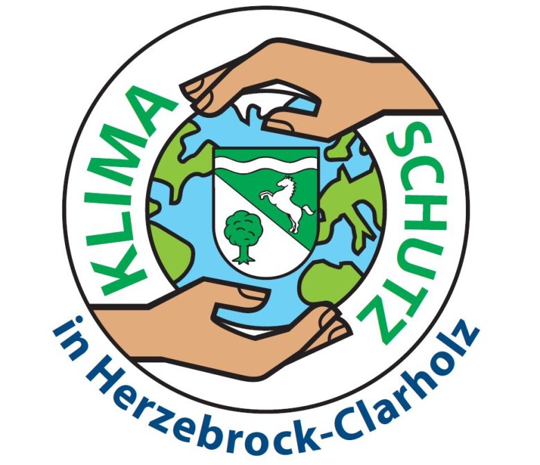 Das neue Klimaschutzlogo der Gemeinde Herzebrock-Clarholz 