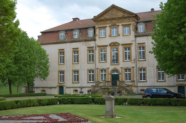 Auf dem Bild ist Schloss Möhler zu sehen. 