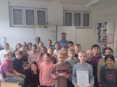 Gruppenfoto 4 a der Josefschule