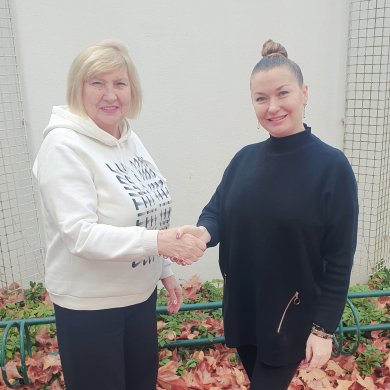 Nina Petrovska und Svitlana Byzova