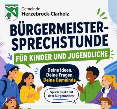 Plakat zur Sprechstunde