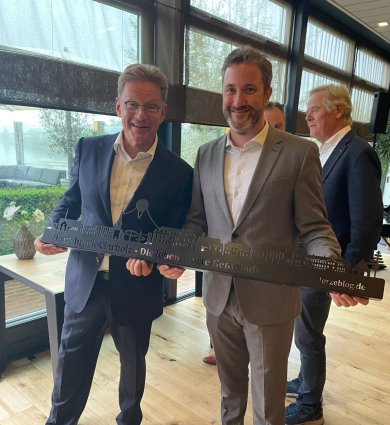 Rob Bats und Marco Diethelm mit Skyline Herzebrock-Clarholz