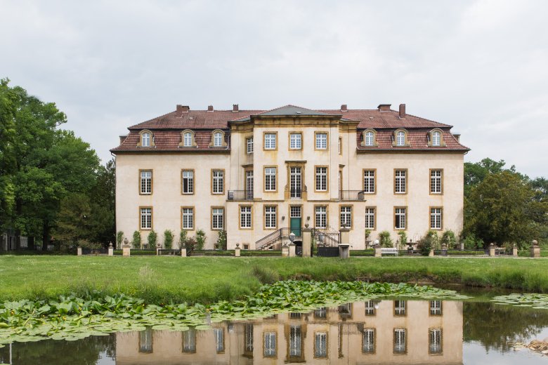 Schloss Möhler mit dem barocken Garten