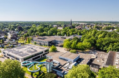Überblick Hallenbad Herzebrock und Umgebung