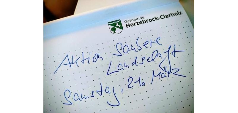 Schriftzug mit Kugelschreiber