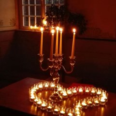 Kerzen für Trauung