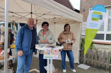 Reinhard Neuhaus mit Begleitung zu Besuch bei Gisela Ginten-Hoffmann am 20. September 2026 beim CITY FESTT